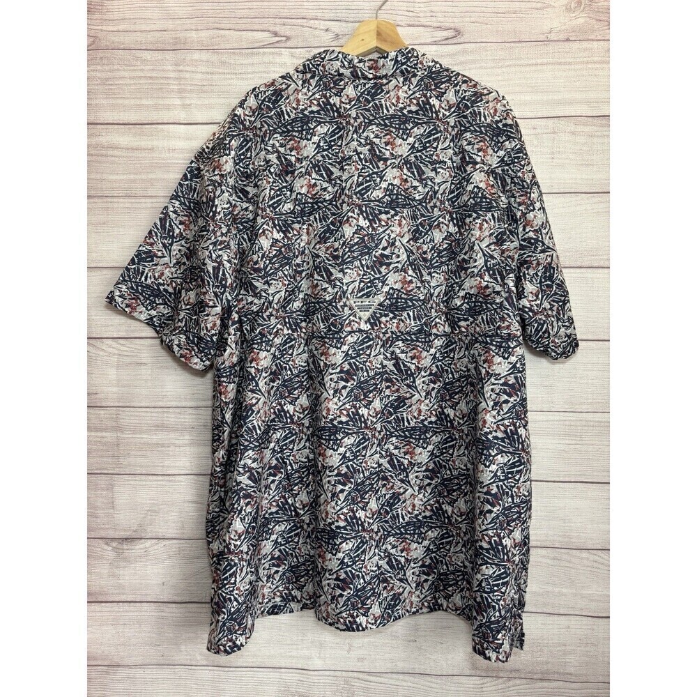 Columbia Super Men's Large PFG Shirt Button Down Fishing UPF 4X - Picture 2 of 7